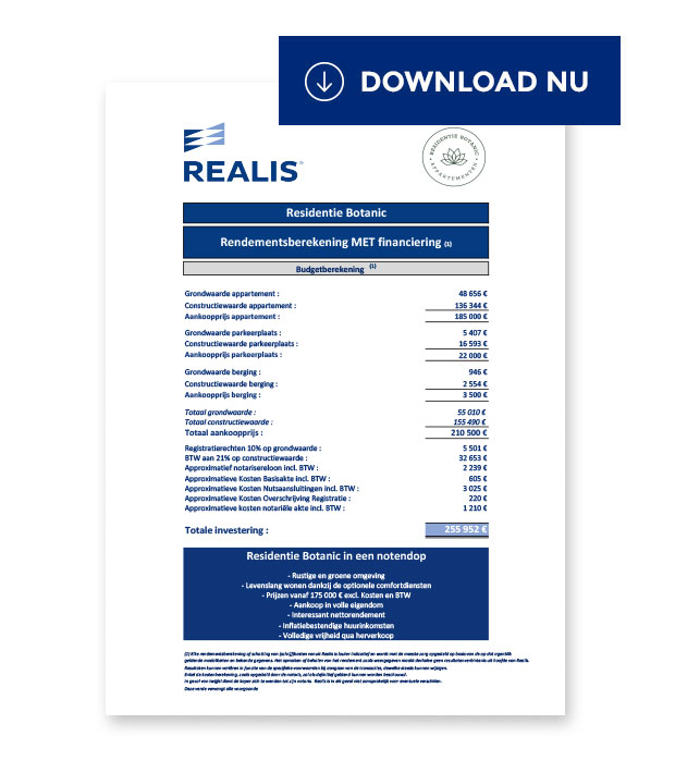 Download rendementsberekening